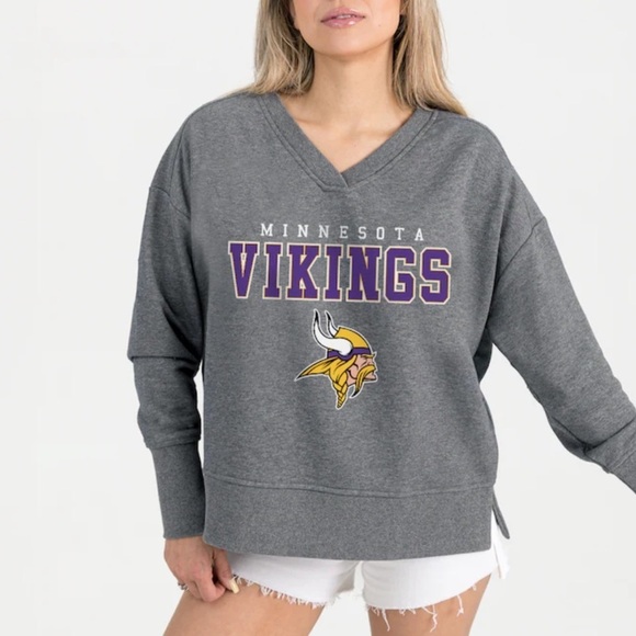 Tops - Gameday Couture Gray Minnesota Vikings Sweatshirt Sz XXL